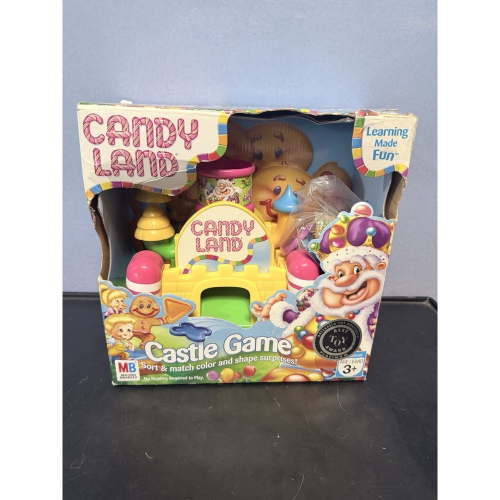 Candyland Castle Game Complete W/Box Rare 2006 /2007Hasbro Milton Bradley